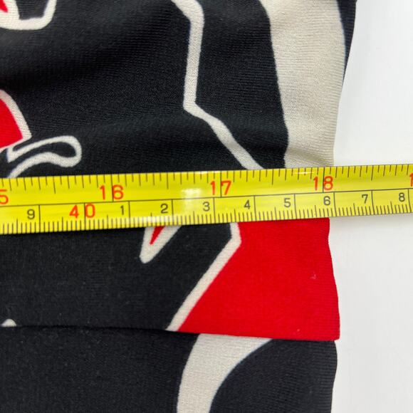 Ashley Stewart Romper Maxi Kimono Style Dress Printed Black - Picture 8 of 11